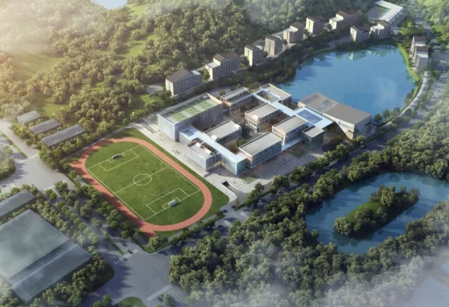 威雅公學施工現(xiàn)場